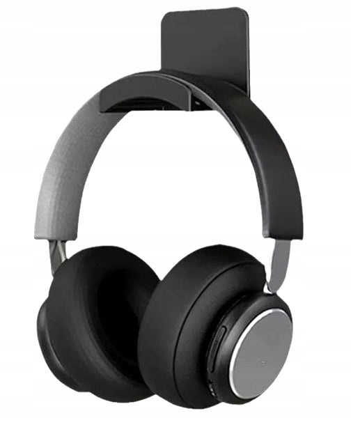 HANGER HOLDER HOOK FOR HEADPHONES PAD GLUED SELF-ADHESIVE BLACK STRONG EAN (GTIN) 5905902607393