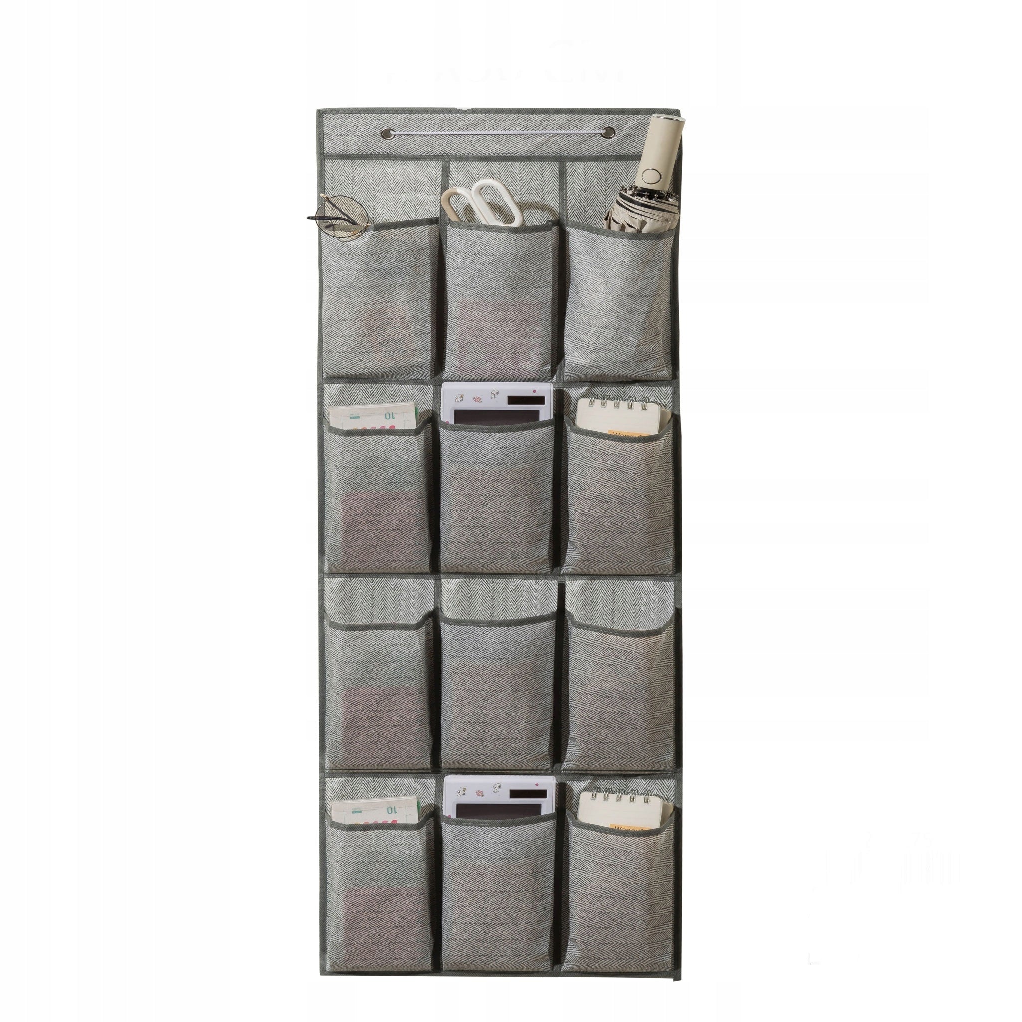 HANGING ORGANIZER FOR WARDROBE 90x40cm 12 COMPARTMENTS 282175