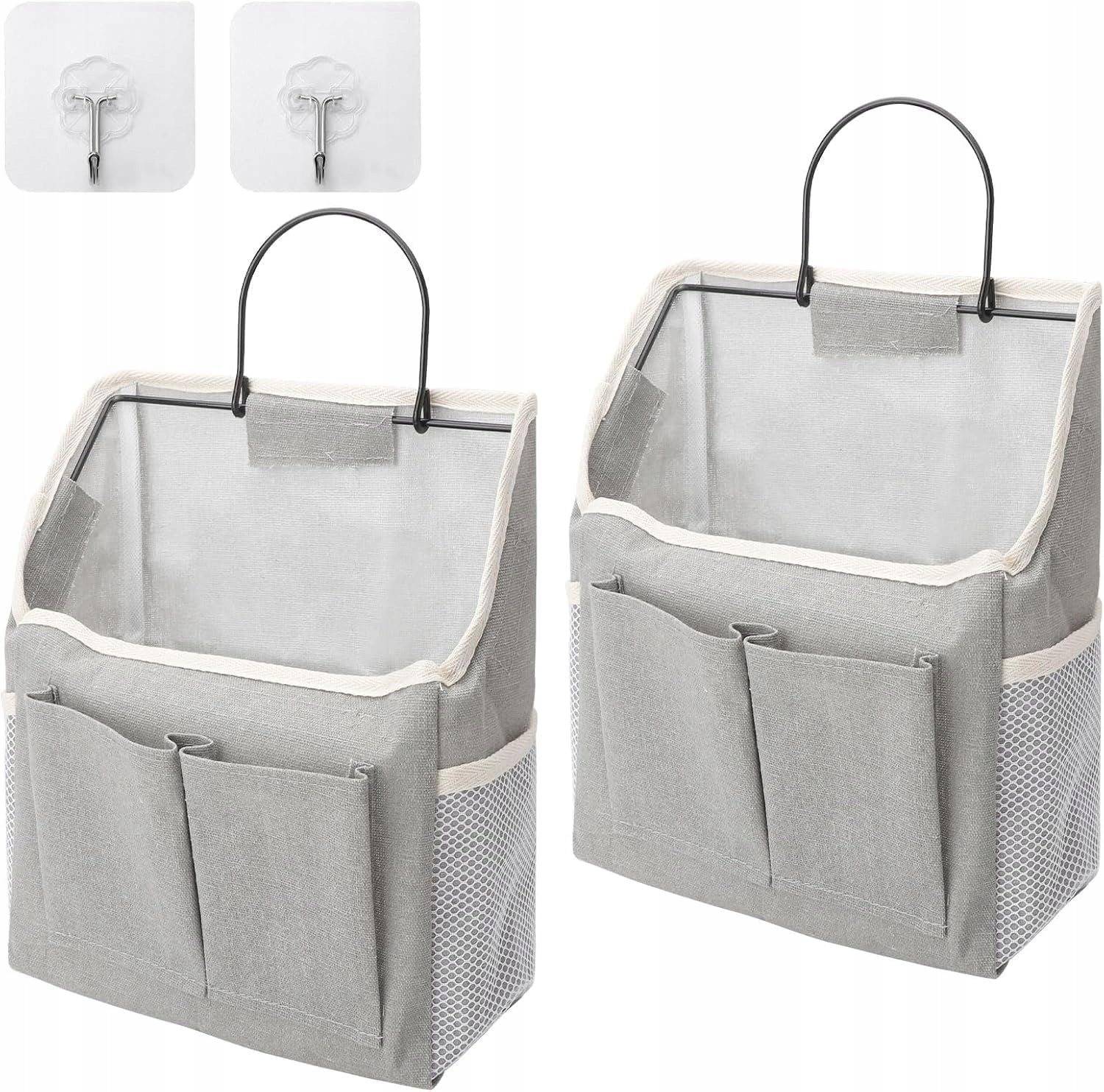 HANGING ORGANIZER SET OF 2 PIECES 30CM FOR BED CLOSET HANGING SHELF