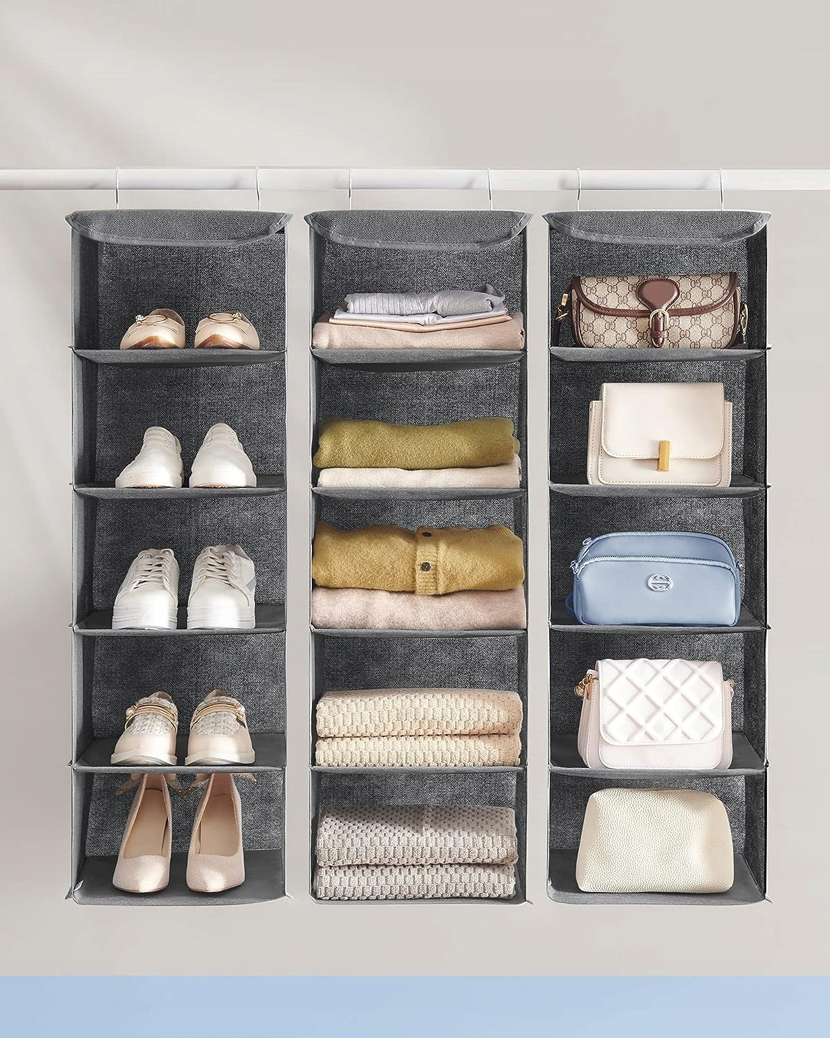 HANGING SHELF MATERIAL SHELVES FOR WARDROBE FOLDABLE CLOTHES ORGANIZER EAN (GTIN) 6509210983