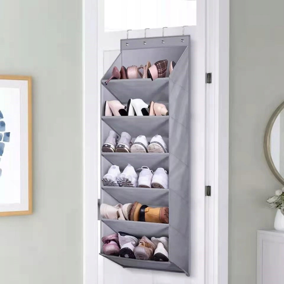 HANGING SHOE ORGANIZER TOYS DOOR ACCESSORIES BLACK EAN (GTIN) 5904119639760