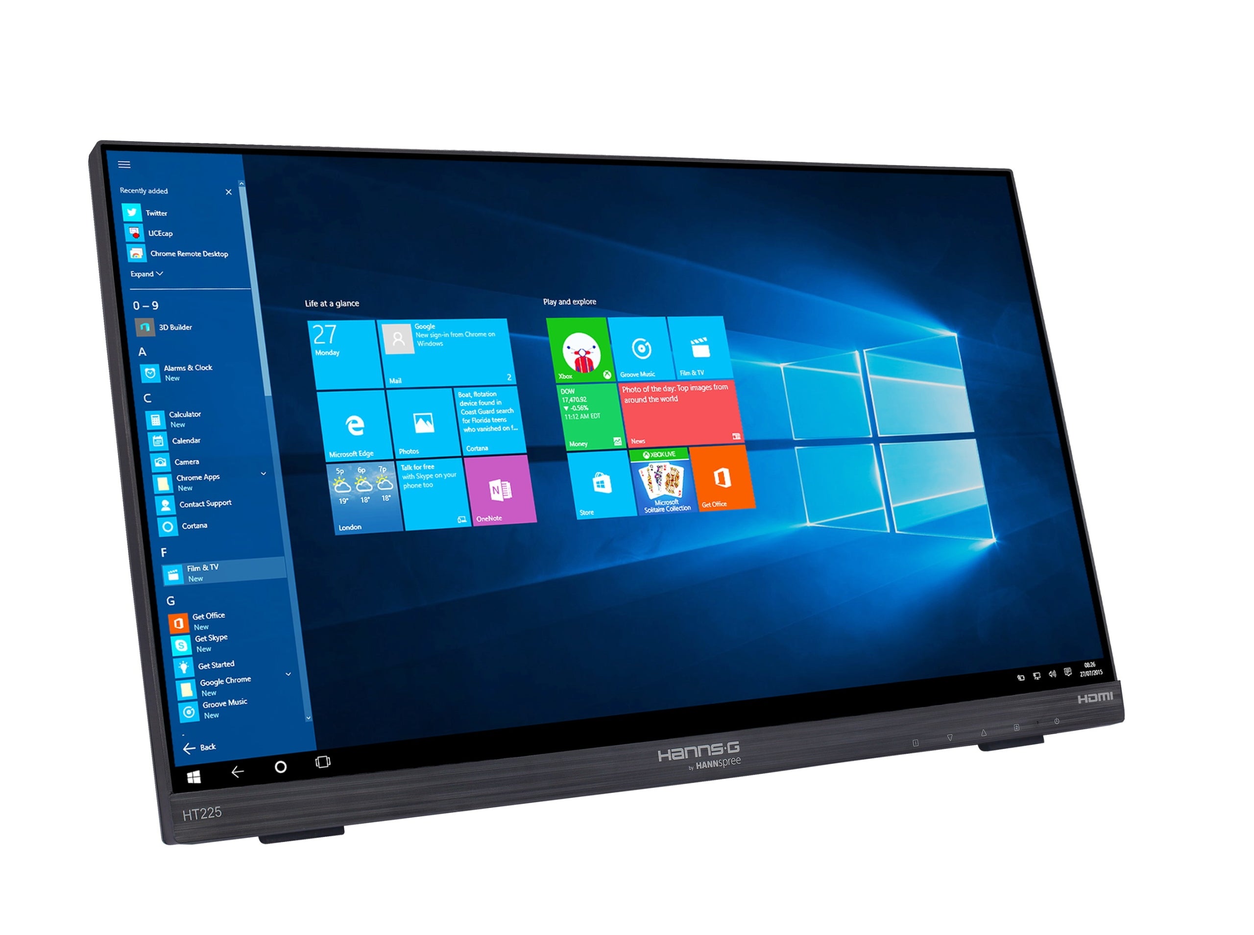 HANNSpree HT225HPB LED monitor 21.5" 1920 x 1080 px TN MO509