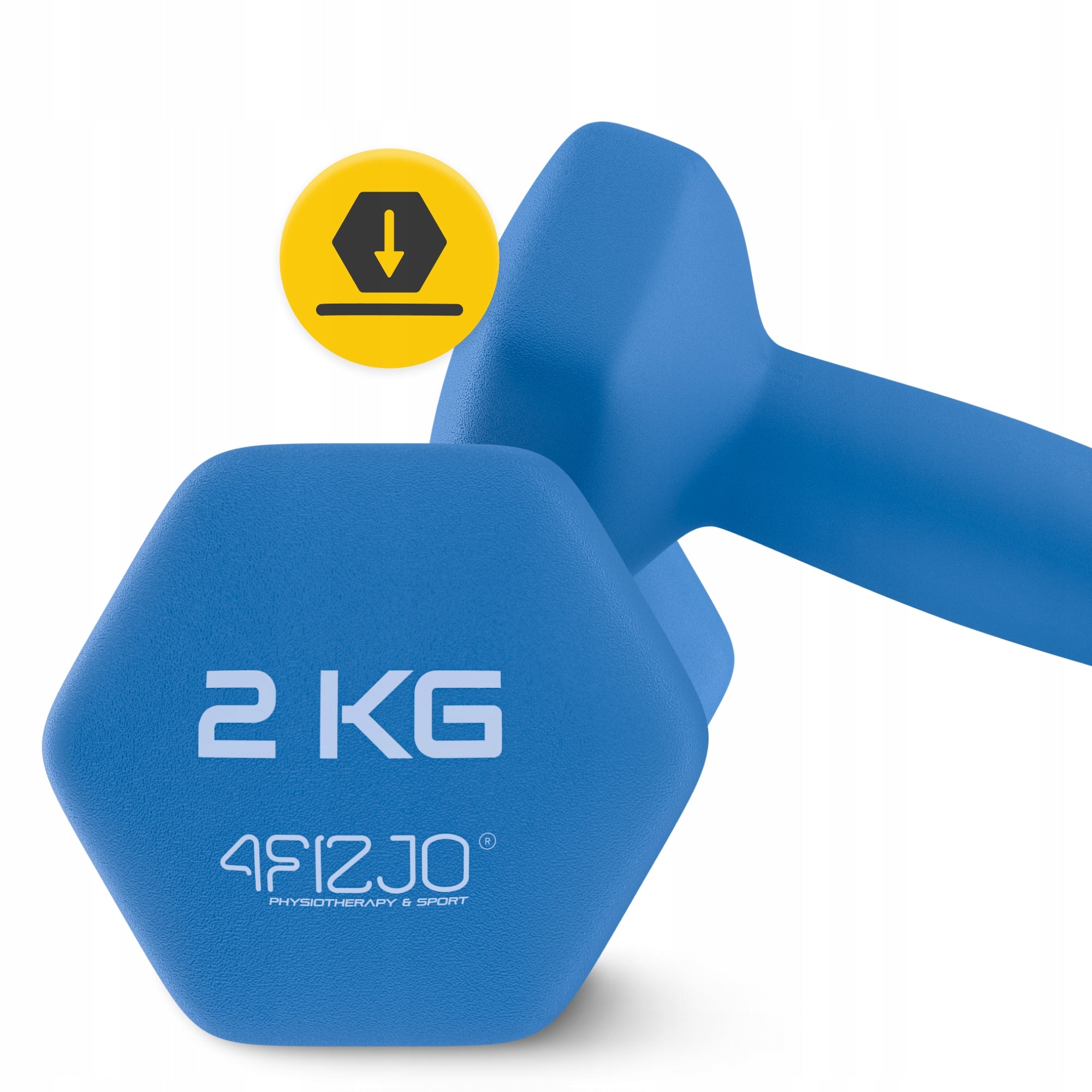 Hanteln 4Physio, 2x2 kg 