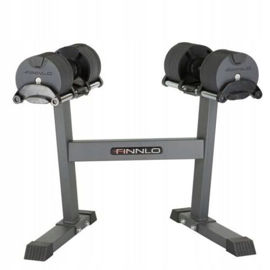 Hantelset mit Ständer FINNLO by HAMMER Smartlock (2 x 20kg) 