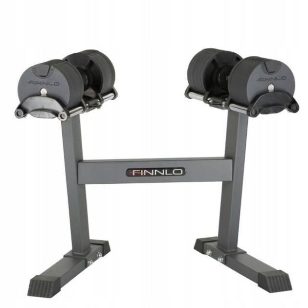 Hantelset mit Ständer FINNLO by HAMMER Smartlock (2 x 20kg) 