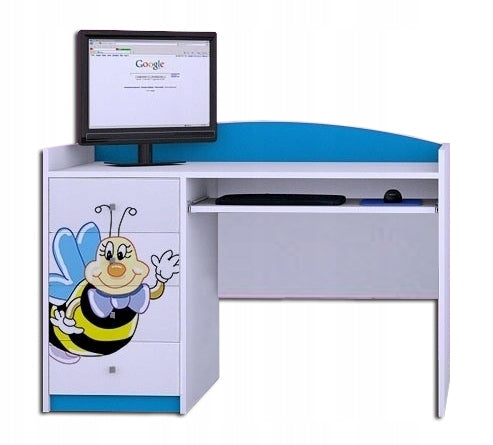 HAPPY B03 DESK - BLUE - CHILDREN'S ROOM EAN (GTIN) 5903744110019