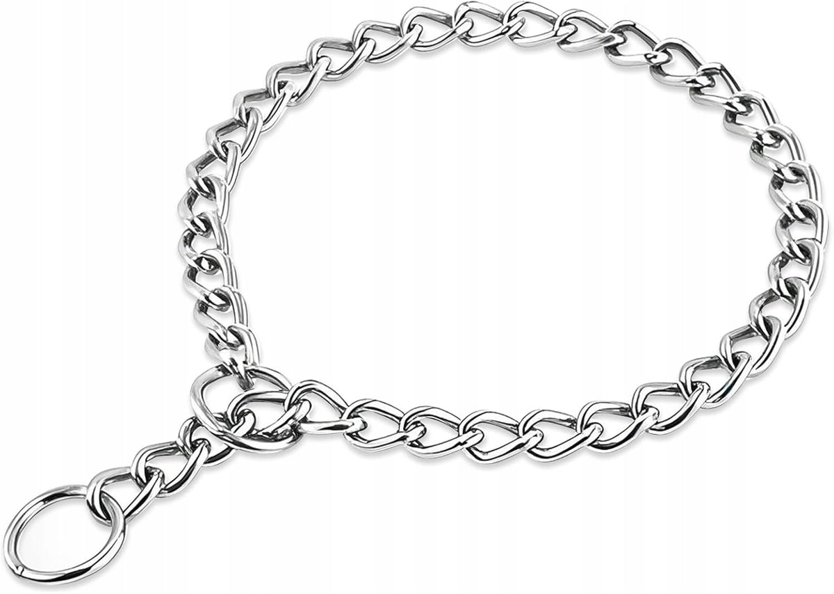 HAPPY HACHI - DOG COLLAR CHAIN TRAINING STAINLESS STEEL SIZE L