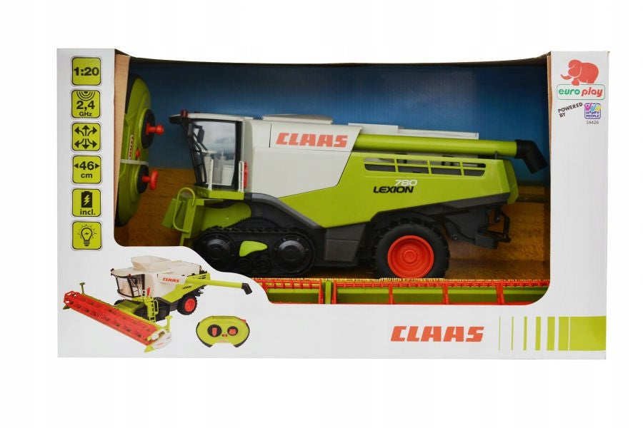 HAPPY PEOPLE 34426 Claas Lexion 780 RC 1:20 combine harvester EAN (GTIN) 4008332344263