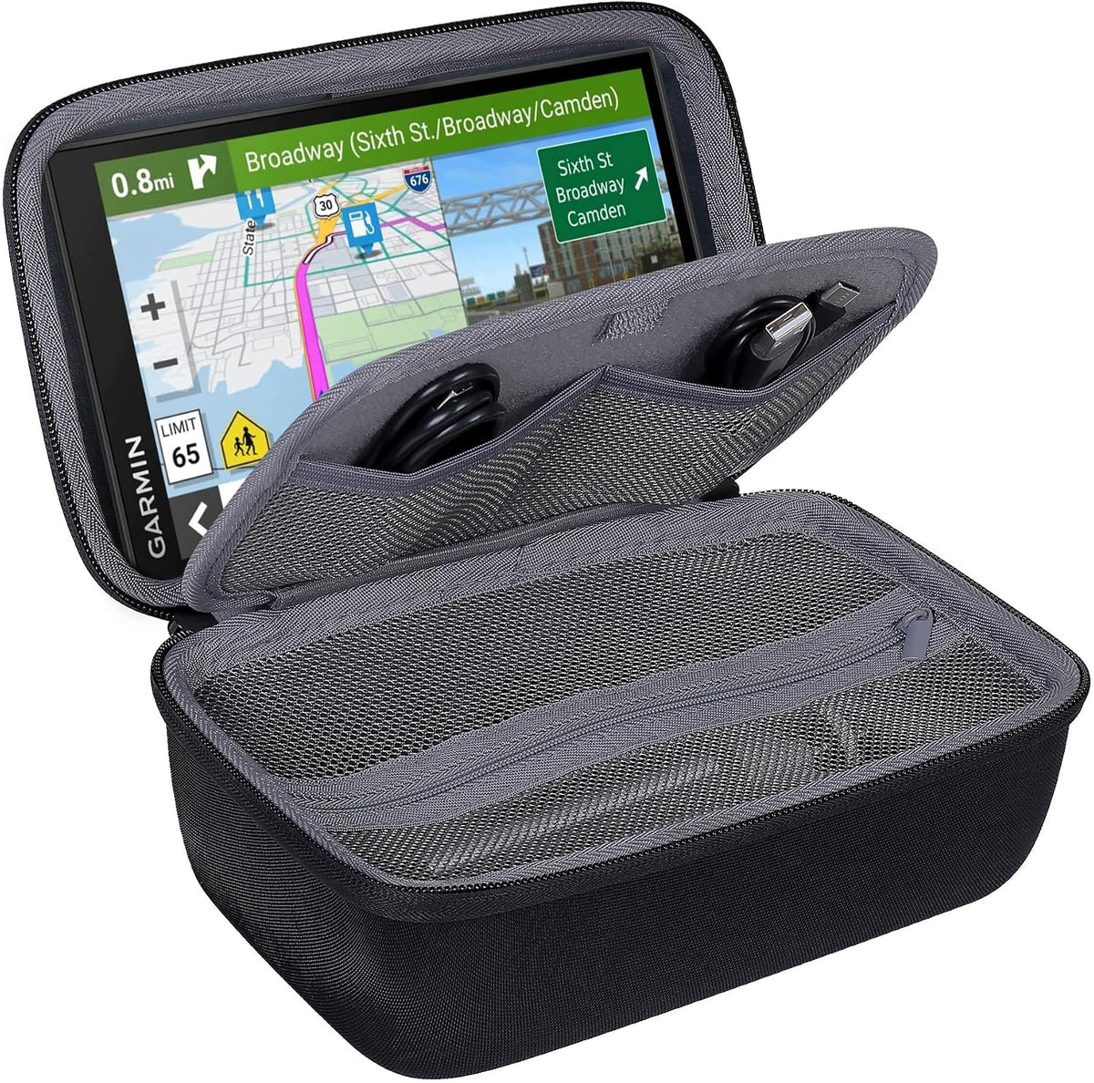 HARD BAG CASE EVA GPS CAR NAVIGATION 6-7 INCHES