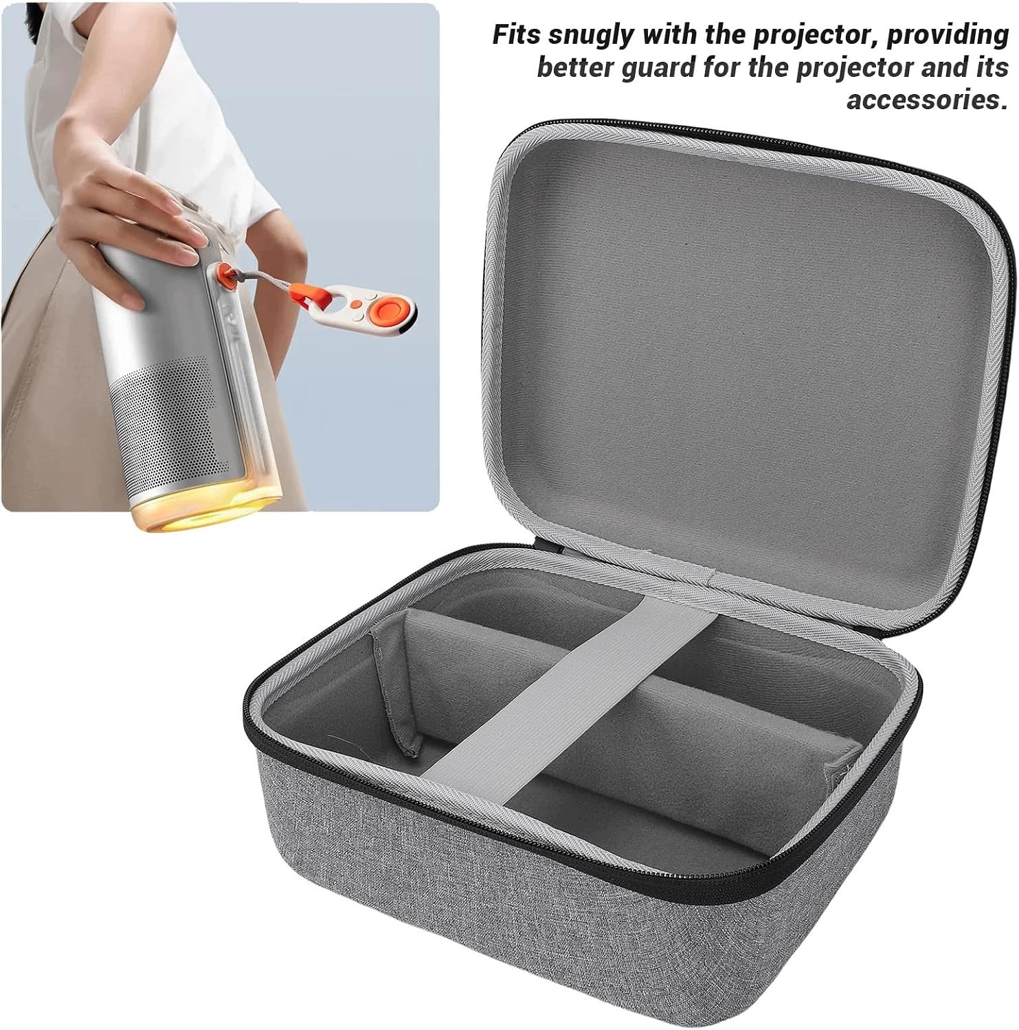 HARD CASE PROJECTOR CASE MOGO 4 PLAY6 MOGO 3 PRO EVA Manufacturer code FUTERAŁ PROJEKTOR MOGO ETUI TORBA PRZECH