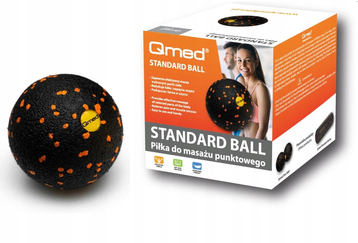 HARD MASSAGE BALL HARD ROLLER 8cm