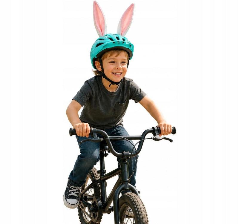 HARE EARS bicycle helmet ornament for bike scooter Velcro skis Manufacturer no brand