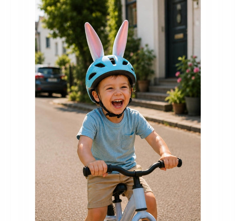 HARE EARS bicycle helmet ornament for bike scooter Velcro skis Packaging status original