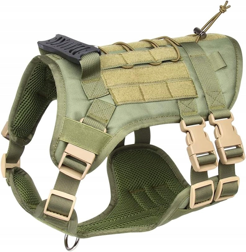 HARNESS DOG COLLAR BT BEAR HANDLE VEST SAFE SIZE S