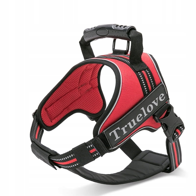 HARNESS FOR DOG WORKING WITH HANDLE TRUELOVE OUTDOOR RED XXL Manufacturer code 6971273110694
