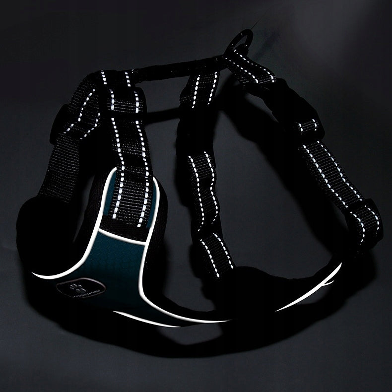 HARNESS FOR SMALL DOG PRESSURE-FREE WALKING STRONG GLARE ADJUSTMENT r. M Manufacturer code 6953132903180