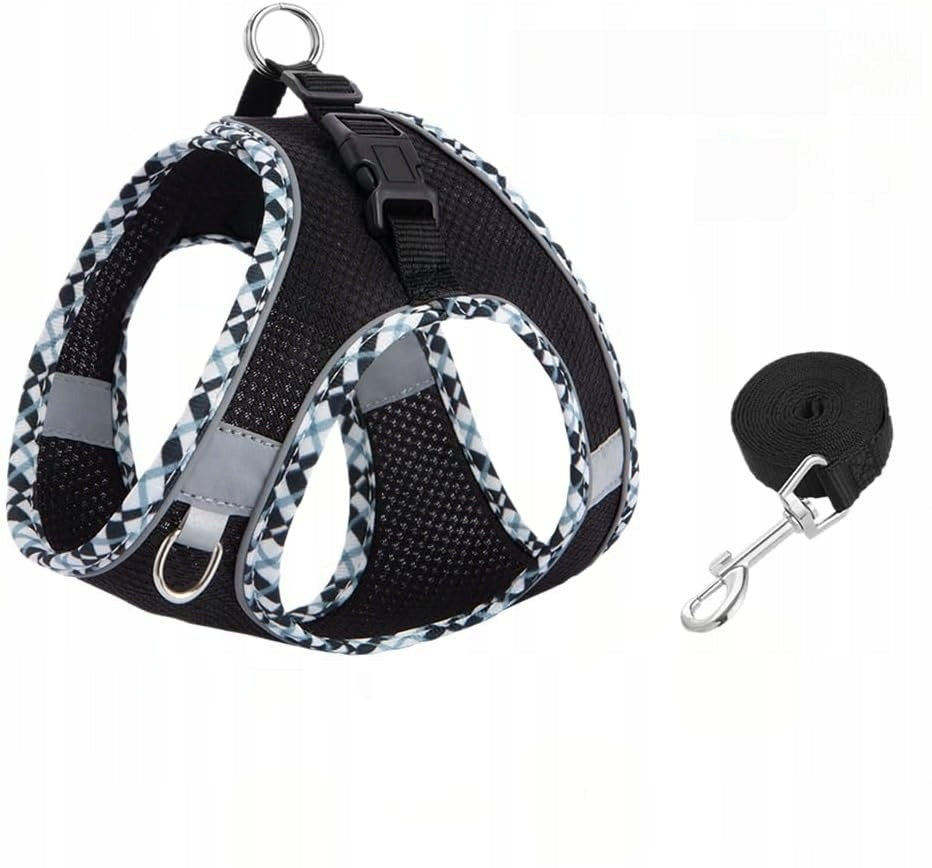 HARNESS FOR SMALL DOGS SOFT BREATHABLE COMFORTABLE SAFE ADJUSTMENT Packaging status original