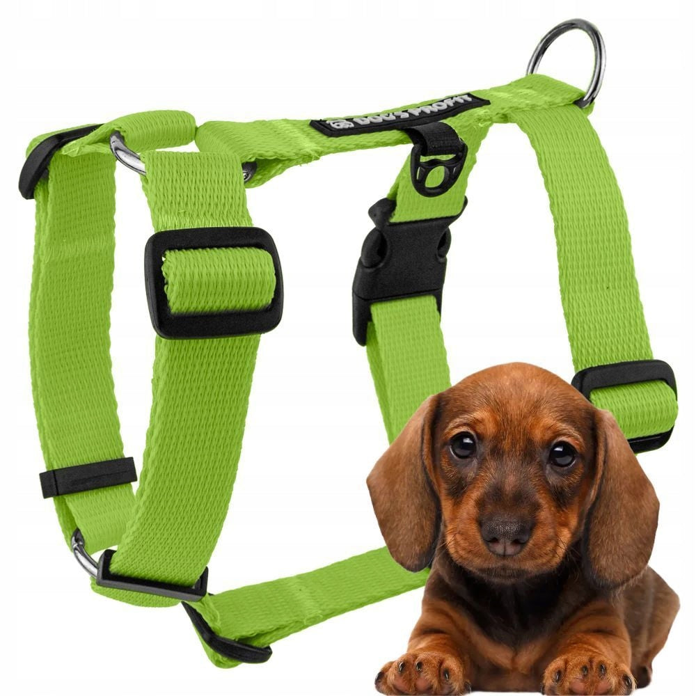 HARNESS FOR SMALL PUPPY DOG S GUARD GREEN YORK MALTESE 2CM
