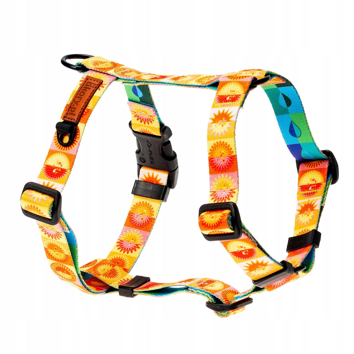HARNESS guard adjustable for kittens small cat Ukory YELLOW spring