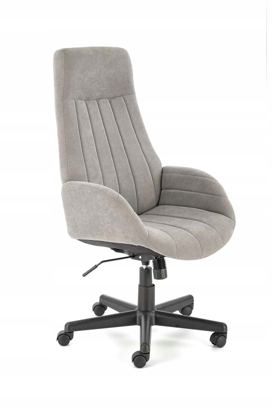 HARPER Cabinet Chair Swivel Adjustable Grey Office Fabric