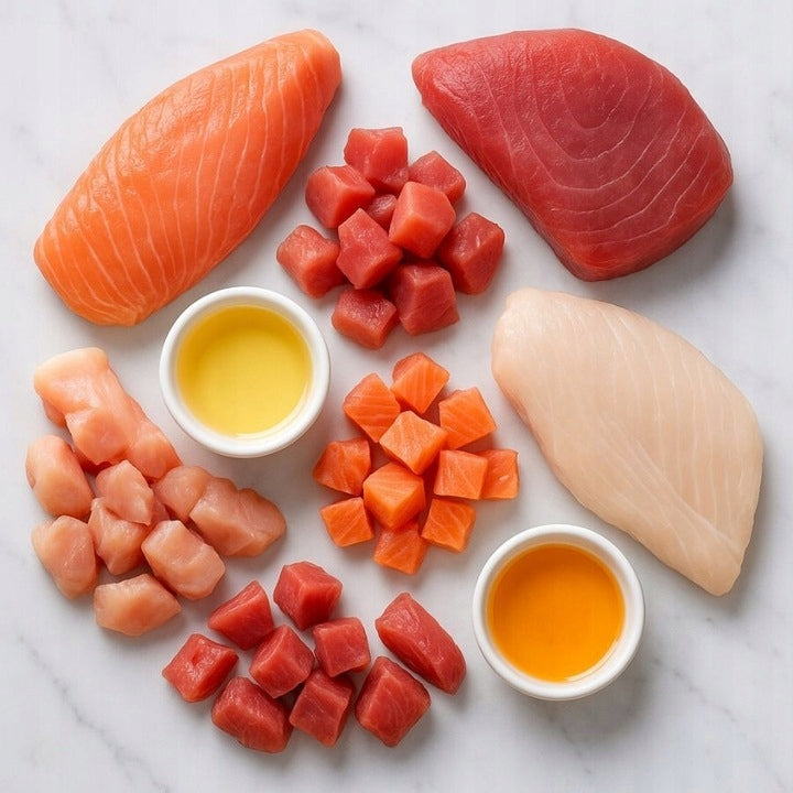 HARPER and BONE MINI for Dog Small Breeds 50% Meat Fish SALMON Tuna 10kg Brand HARPER & BONE