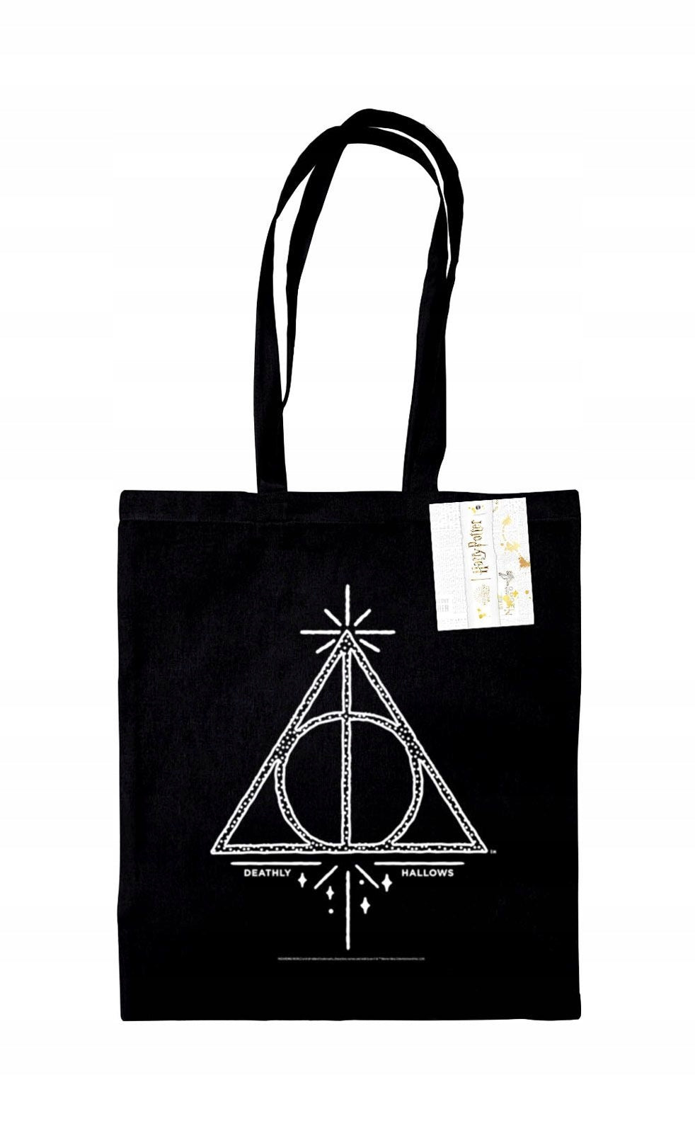 HARRY POTTER COTTON SHOPPING BAG HOGWART INSIGNIA OF DEATH