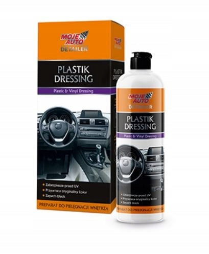 HAS DETAILER PLASTIC DRESSING CARE OF PLASTICS