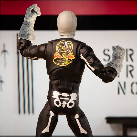 veiksmo figūra Power Rangers Cobra Kai Ligtning Skeleputty, 15 cm