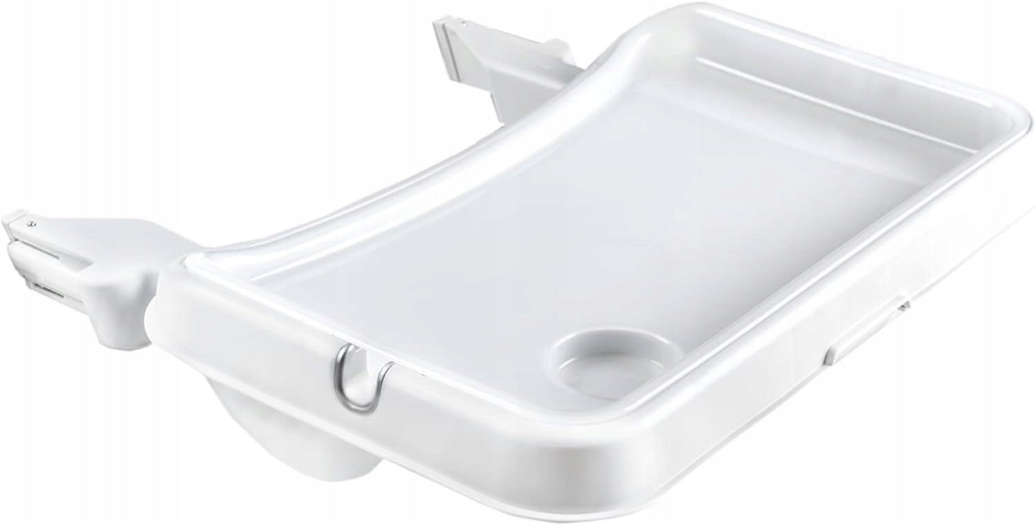 HAUCK Alpha+ Tray Feeding Chair Accessory Set Color white shades of brown and beige