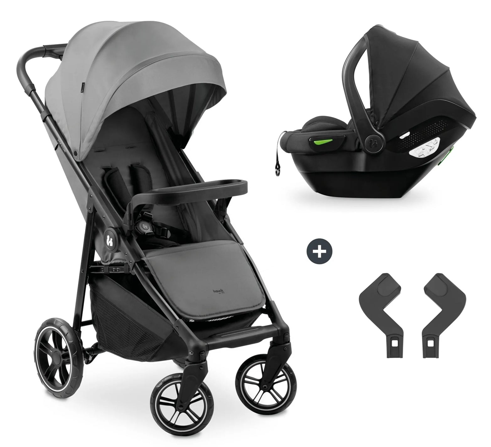 HAUCK SHOP N CARE TRAVEL SET 2IN1 STROLLER SET + CAR SEAT UP TO 22 KG