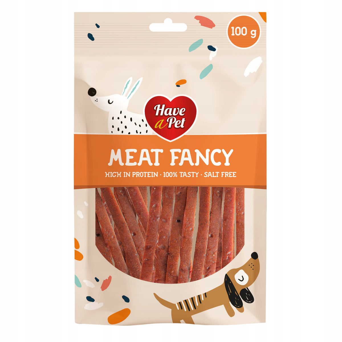 HAVE A PET MEAT FANCY LAMB STRIPS 100G