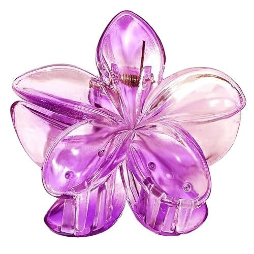 HAWAIIAN FLOWER HAIR CLIPS FOR WOMEN GIRLS 8CM for home Brand no brand