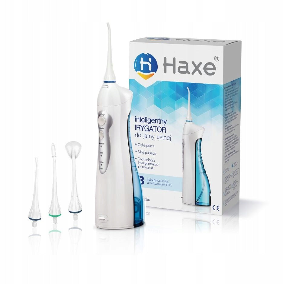 HAXE RST5012 Wireless Irrigator 4 Tips 3 Modes White Strong