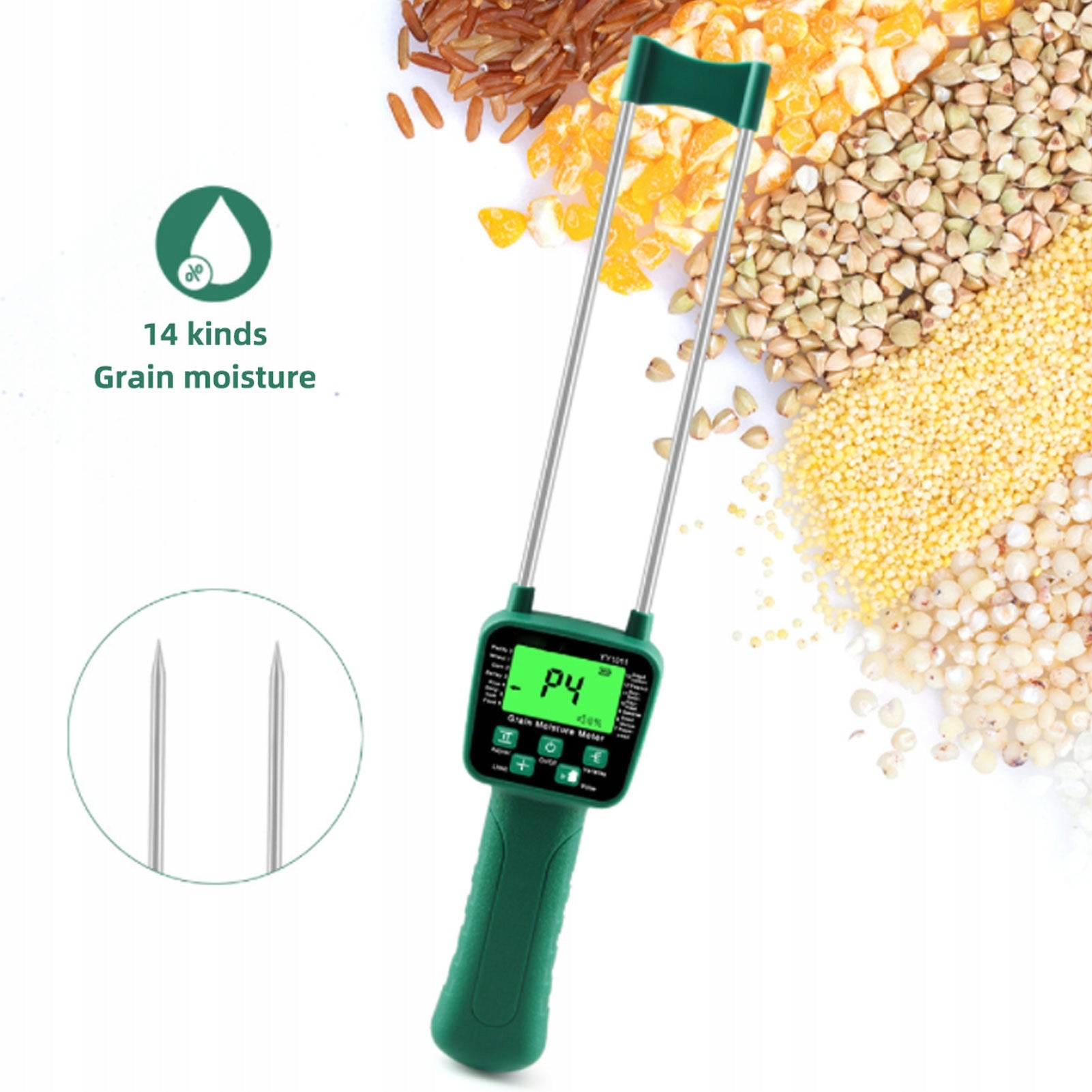 HAY MOISTURE METER HUMIDITY TESTER FOR AGRICULTURE UNIVERSAL Brand no brand