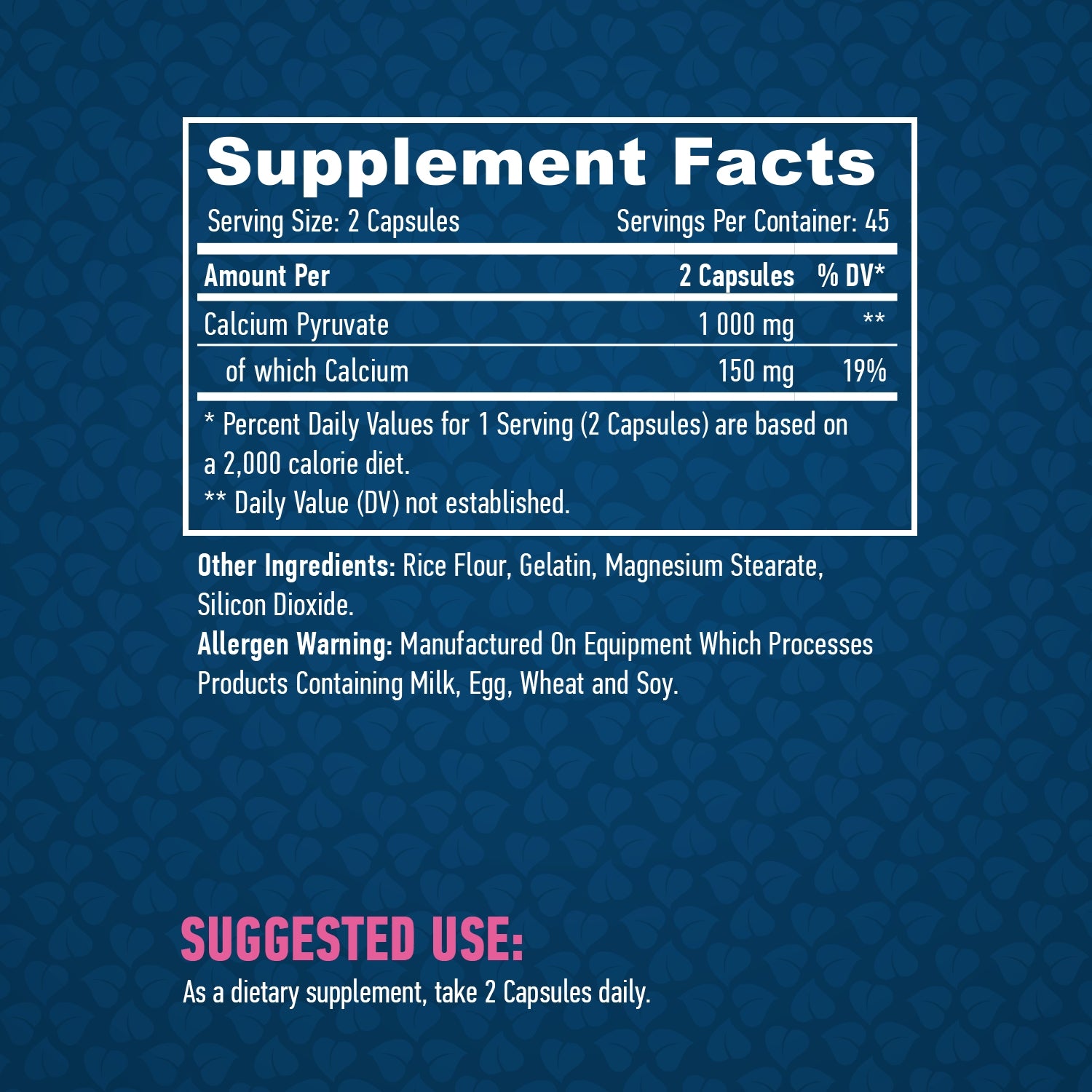 HAYA LABS Pyruvate 500 mg 90 capsules Brand Haya Labs