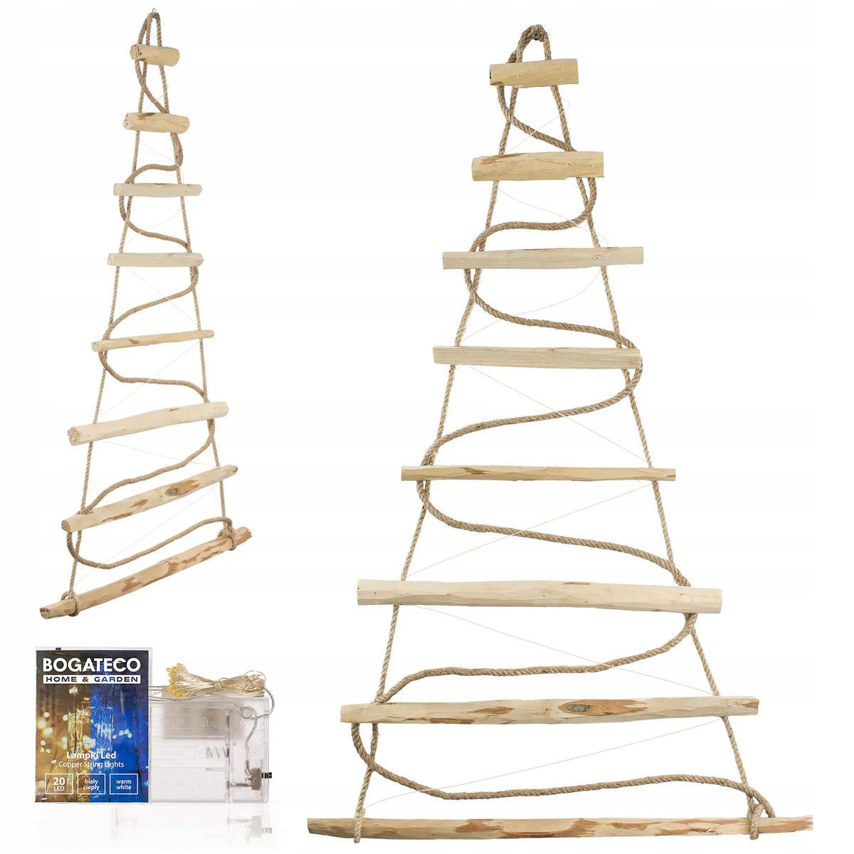 HAZEL CHRISTMAS TREE HANGING 90cm LED WALL DECORATION CHRISTMAS TREE FLAT