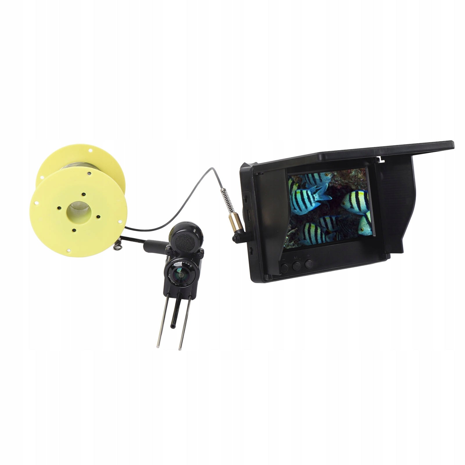 HD 1080p 195° Underwater Fish Finder Camera With 4,3 Inch OB Model 2760EKIA
