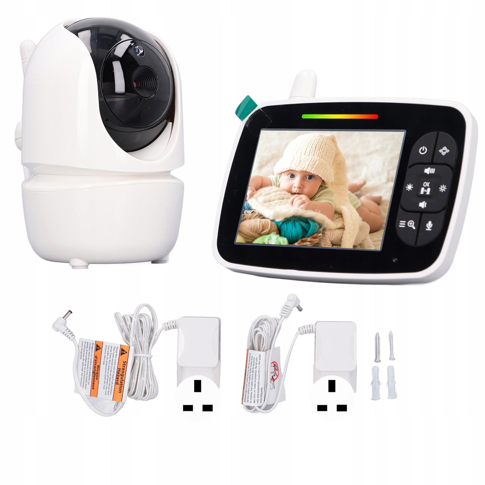 HD Baby Monitor Monitor 3,5 Inch Color Bowl For 4x D7 Screen