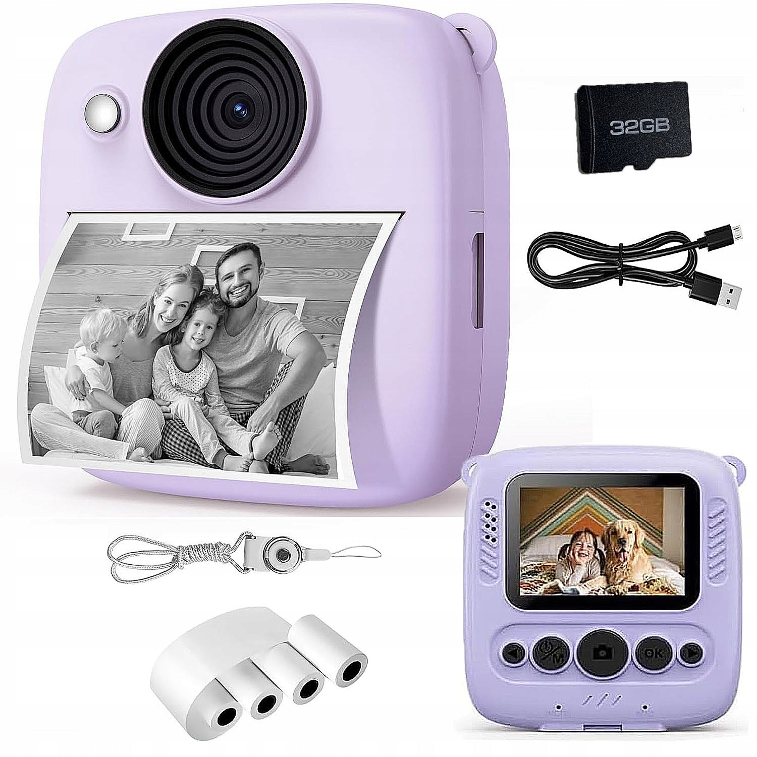 HD CAMERA FOR KIDS INSTANT 32GB GIFT FOR KIDS