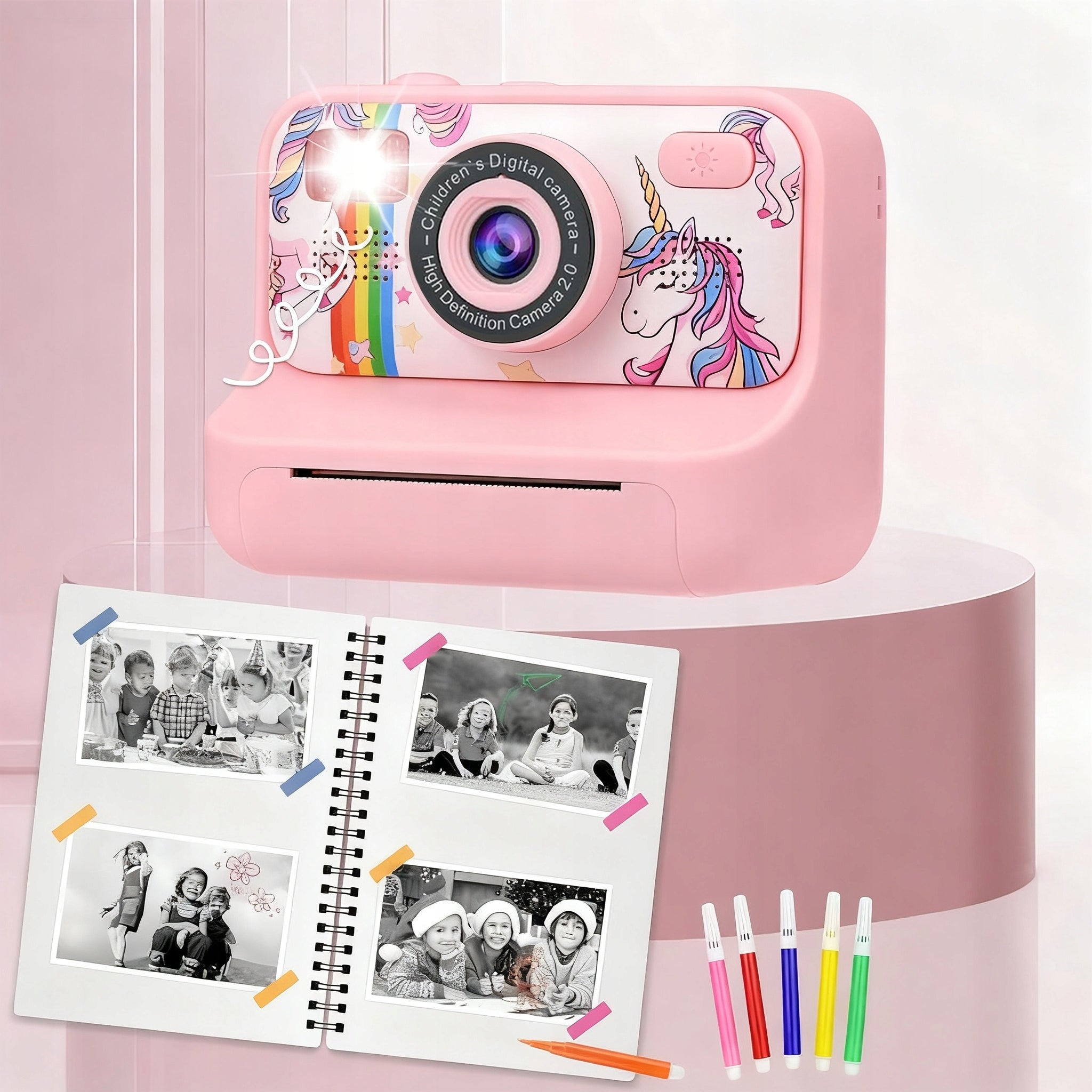 HD Camera for Kids Digital INSTANT with Printer Brand no brand