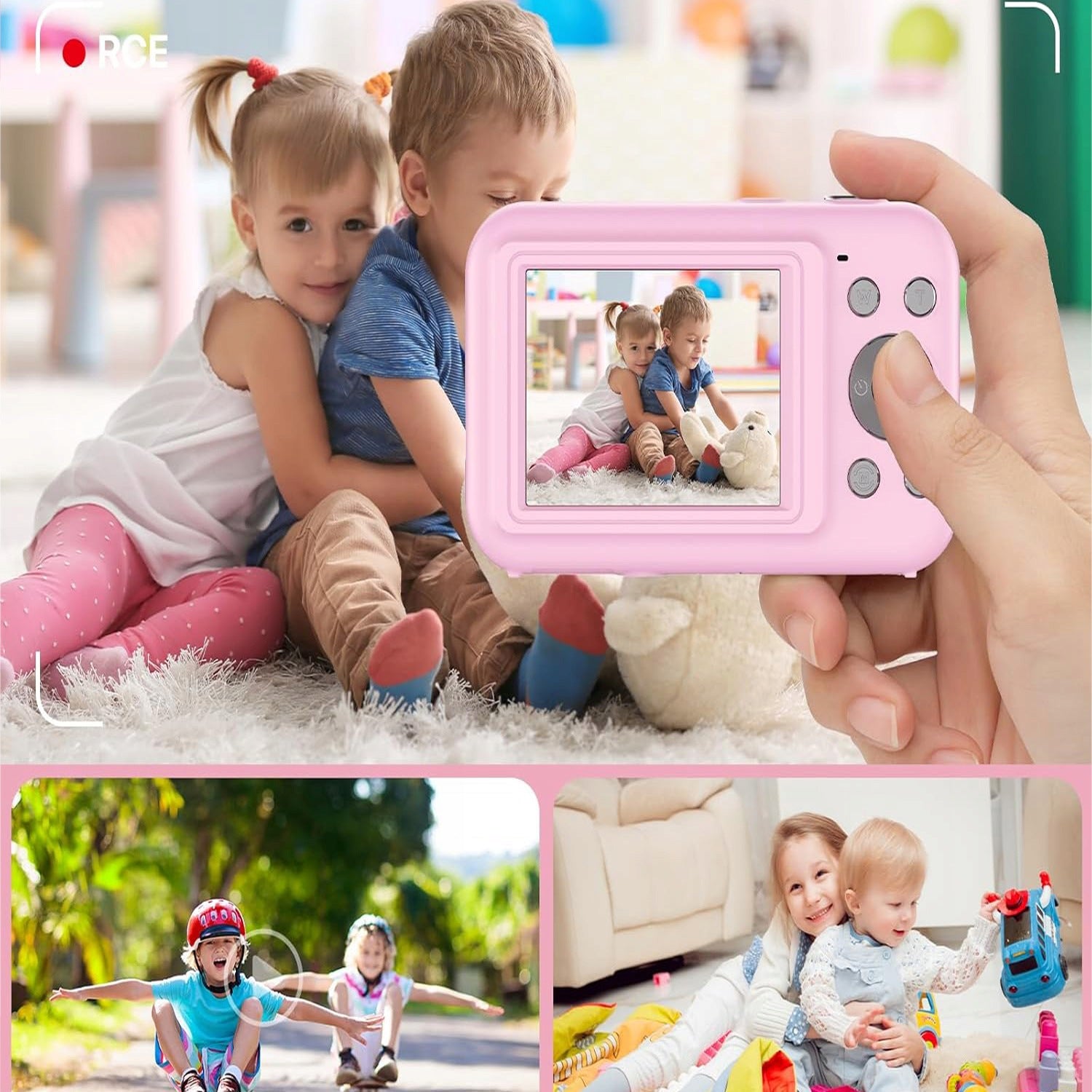 HD DIGITAL CAMERA PORTABLE CAMERA 1080P ZOOM STABILIZATION 16X 32GB CARD Packaging status original