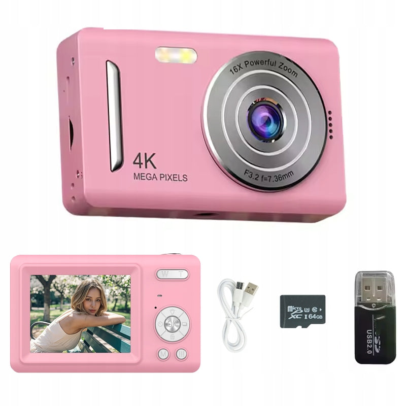 HD Digital Camera for Kids 1080P 48MP STABILIZATION WITH ZOOM 16X