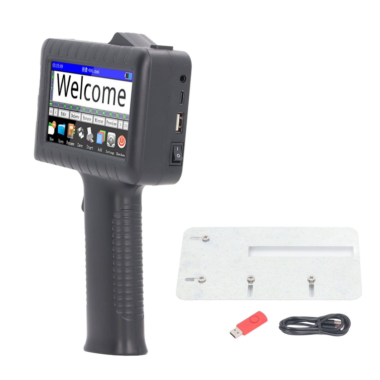 HD LED Handheld Touch Screen Inkjet Printer Support Multiple E0 Printing technology other