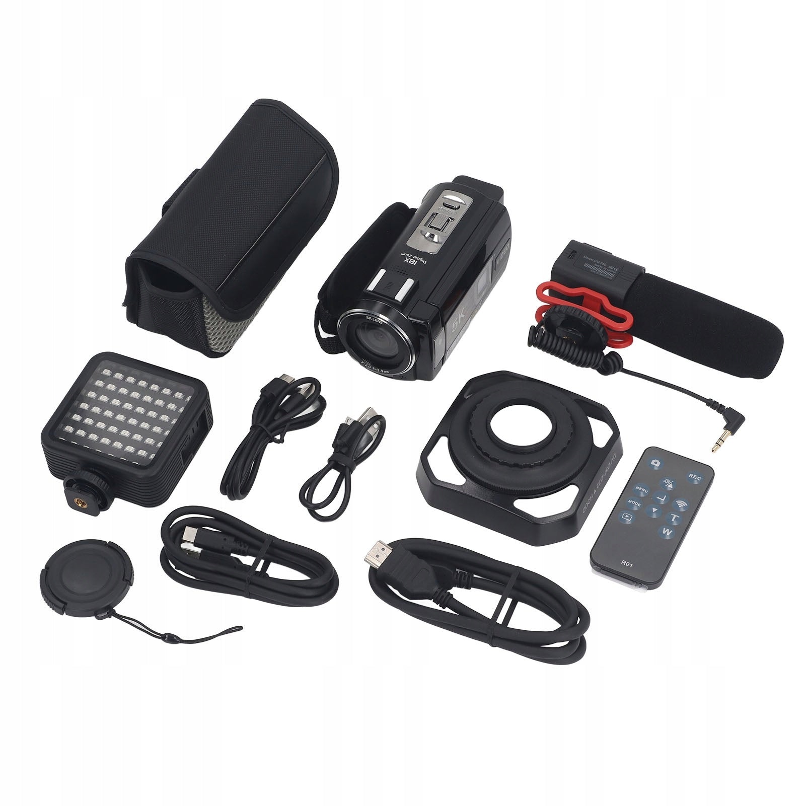 HD digital camera, 5K 56MP IR Night Vision digital camera for wedding