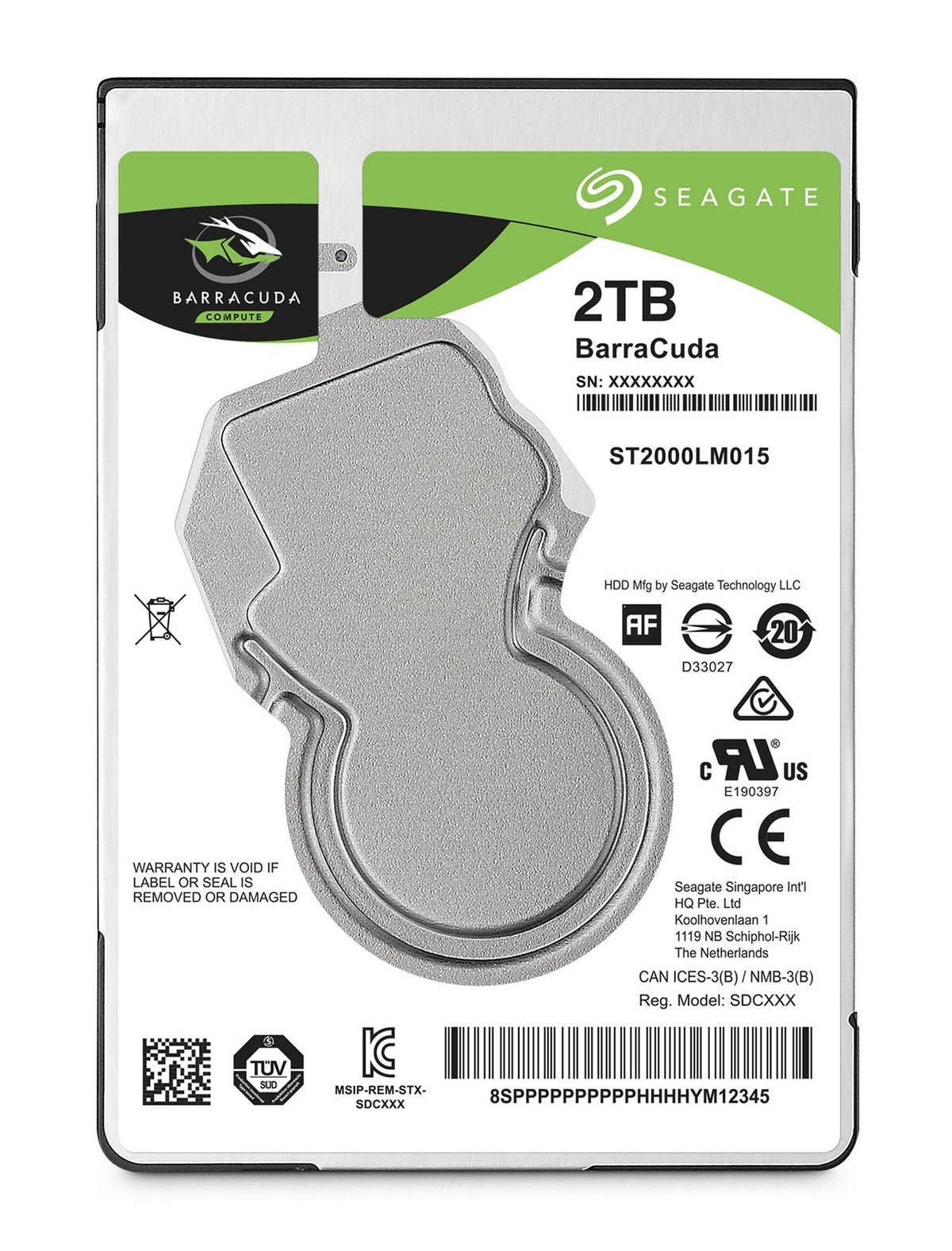 HDD 2.5 SATA Seagate ST2000LM015 2TB 128MB