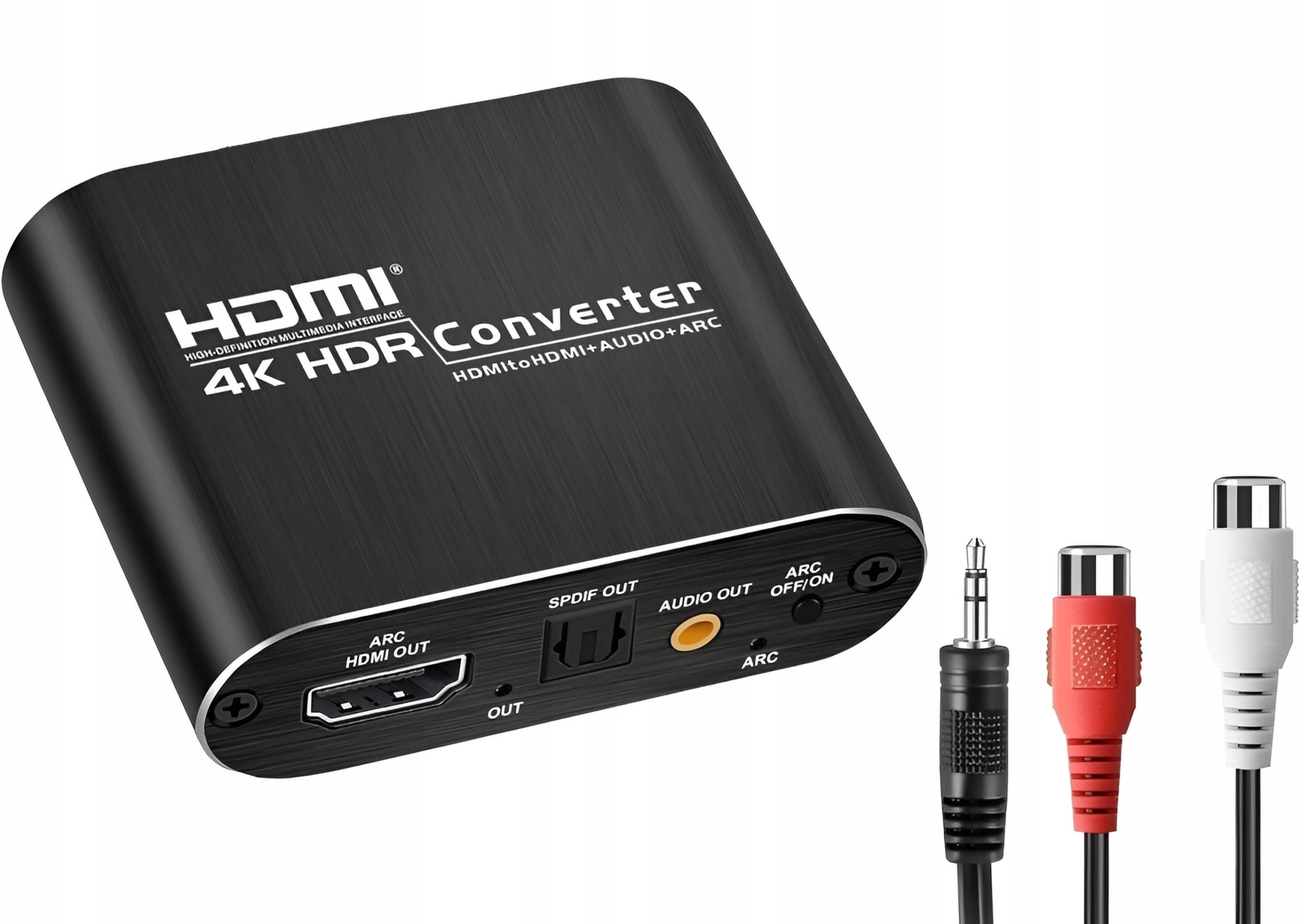 HDMI Extractor 2.0 TOSLINK OPTICAL CONVERTER JACK AUX HDCP 4K RECEIVER