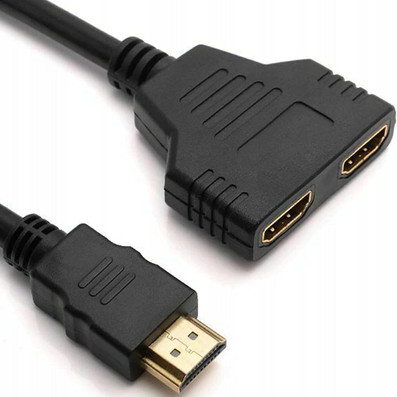 HDMI SPLITTER 2 PORTS SWITCH CABLE FULL HD 4K/60HZ Packaging status original
