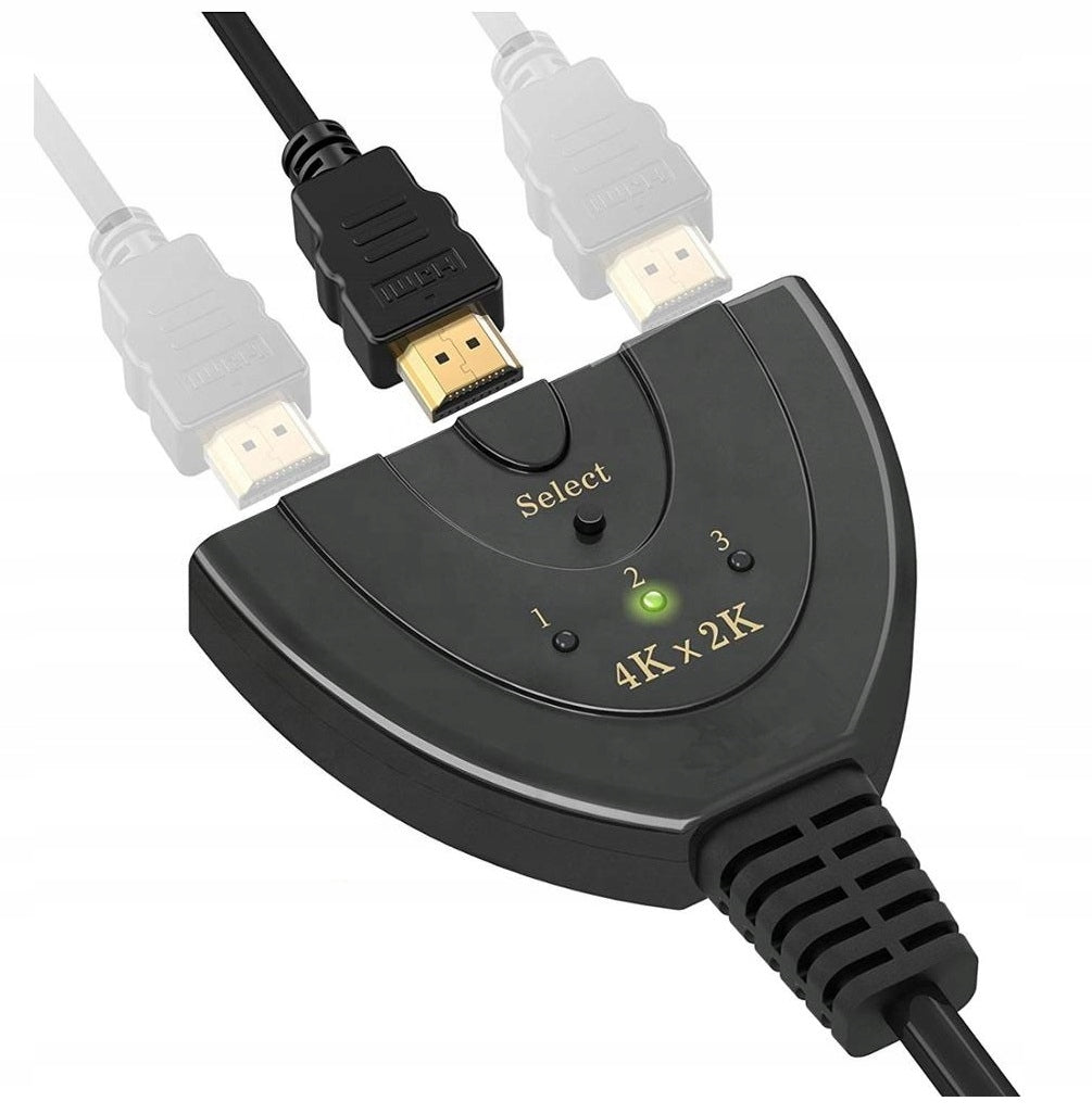 HDMI Splitter Switch 4K 30Hz Splitter Packaging status original