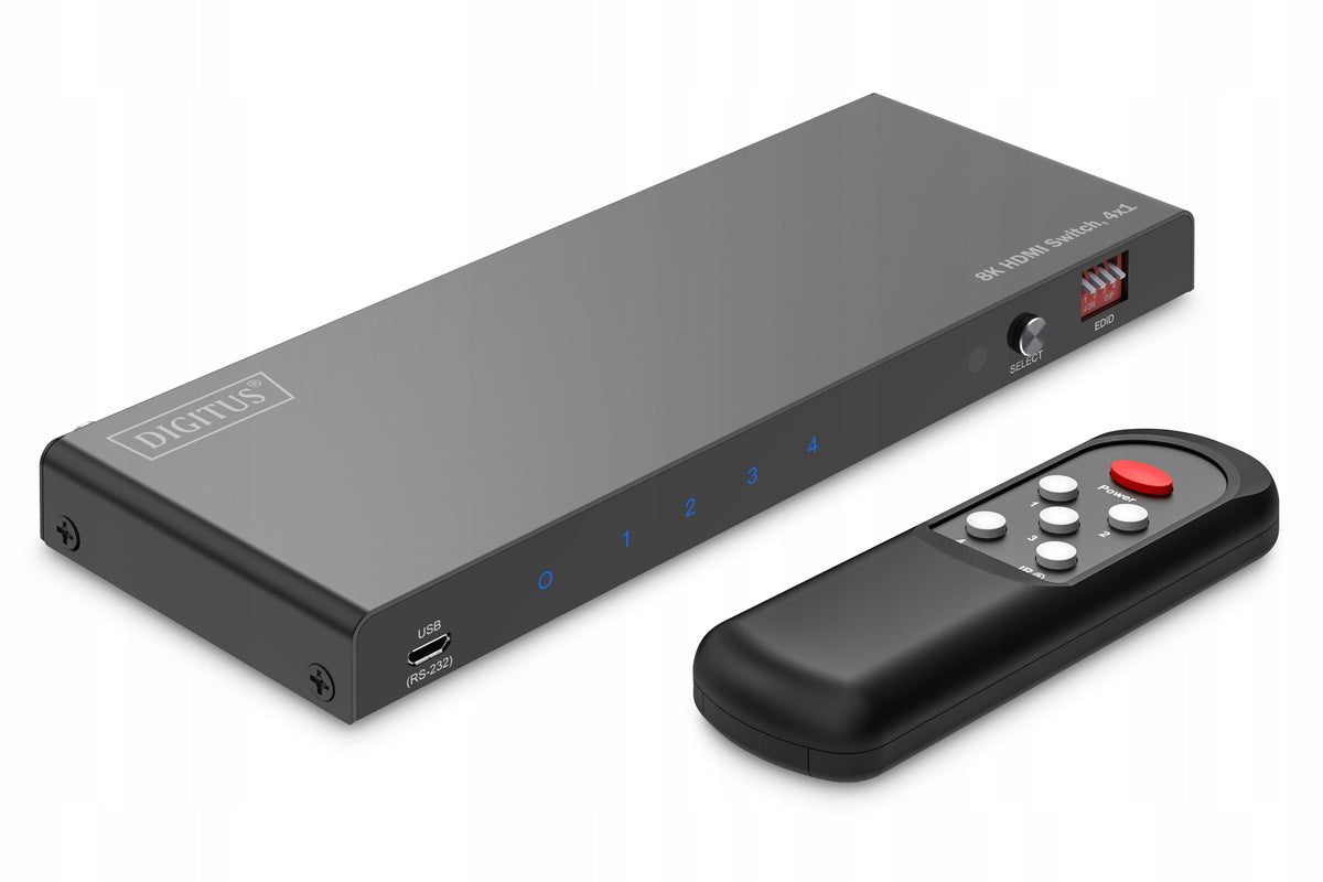 HDMI Switch 8K 4x1 8K/60Hz 4 Ports Input