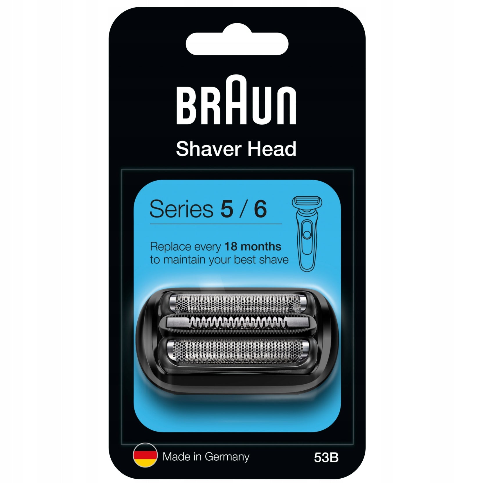 HEAD BLADE BLOCK CUTTING KNIVES FOR BRAUN 53B SERIES 5 / SERIES 6 Manufacturer code 5299